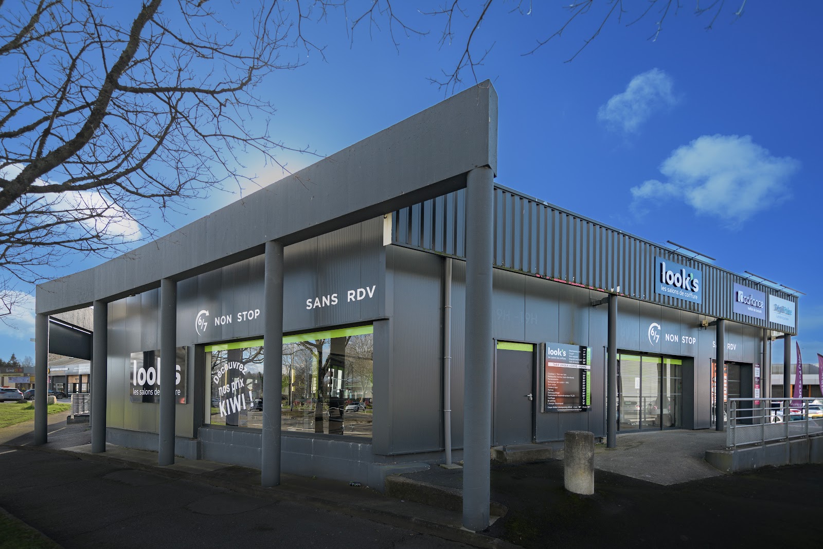 LOOK'S - Les salons de coiffure - Lorient - SANS RDV - Non stop 6J/7