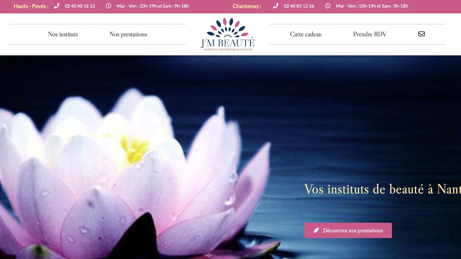 J'M BEAUTE Hauts Pavés - Institut de Beauté - Massage Nantes