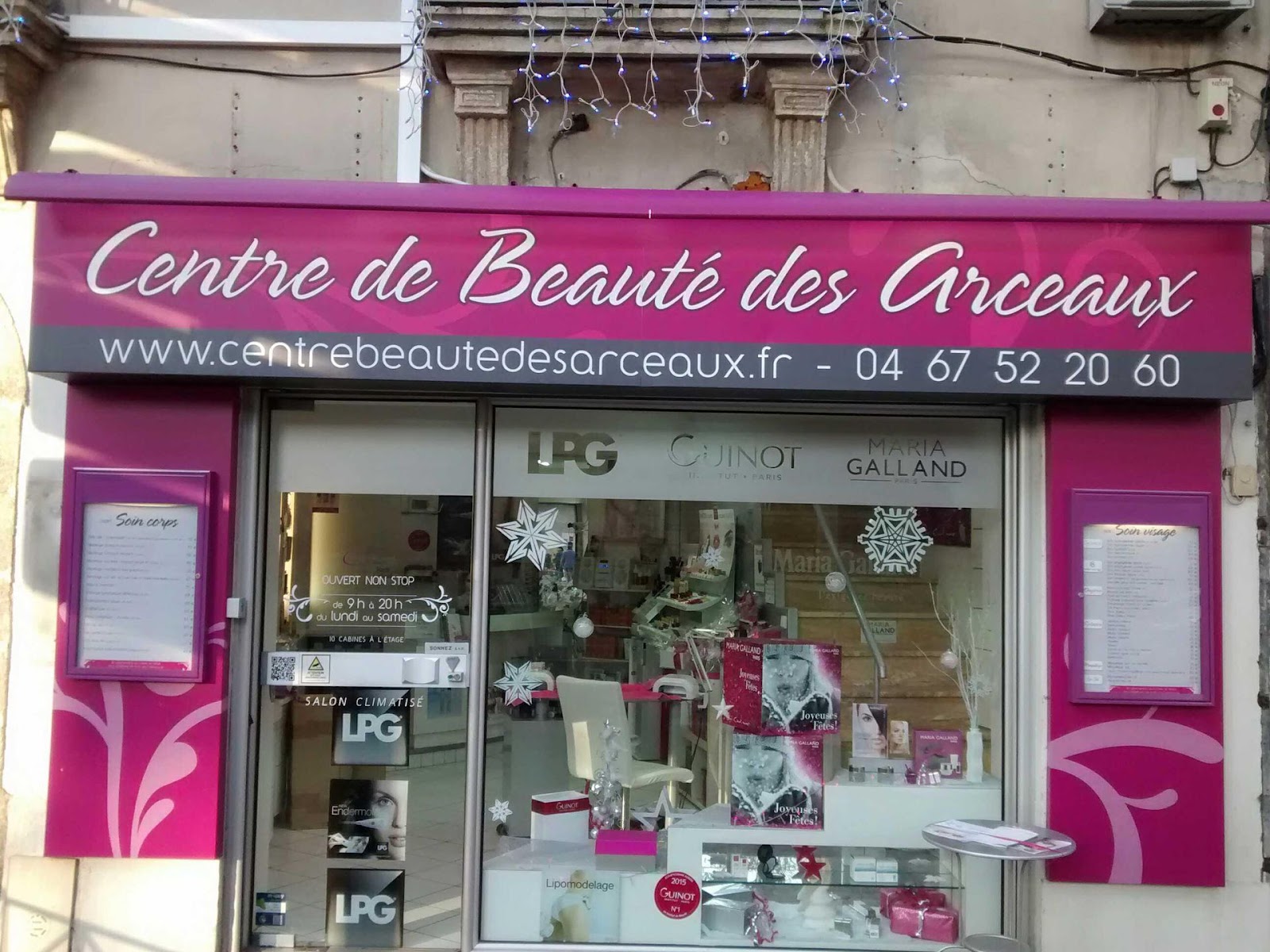 CENTRE DE BEAUTE DES ARCEAUX