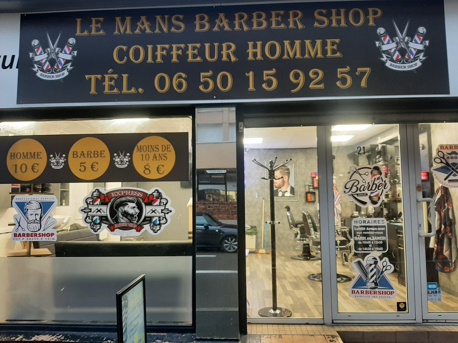 LE MANS BARBER SHOP SANS RENDEZ-VOUS