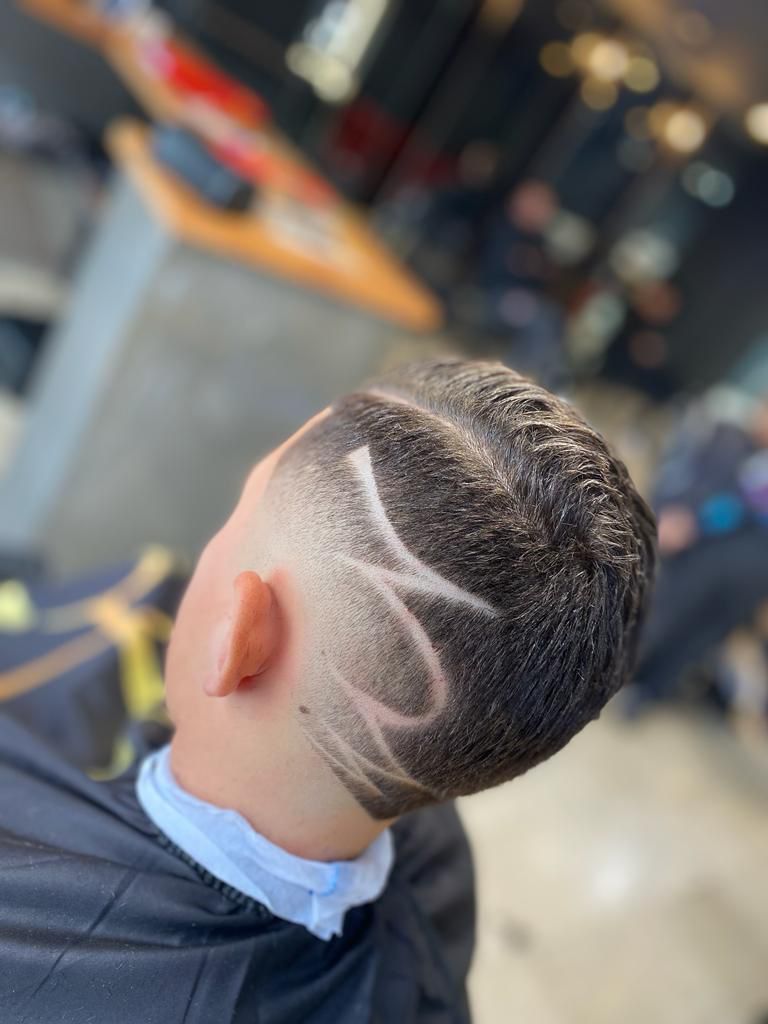 Beautiful barber shop