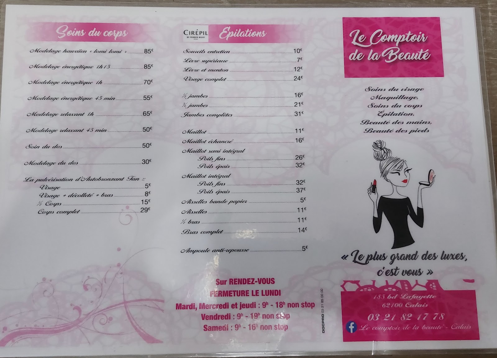 Le comptoir de la beauté
