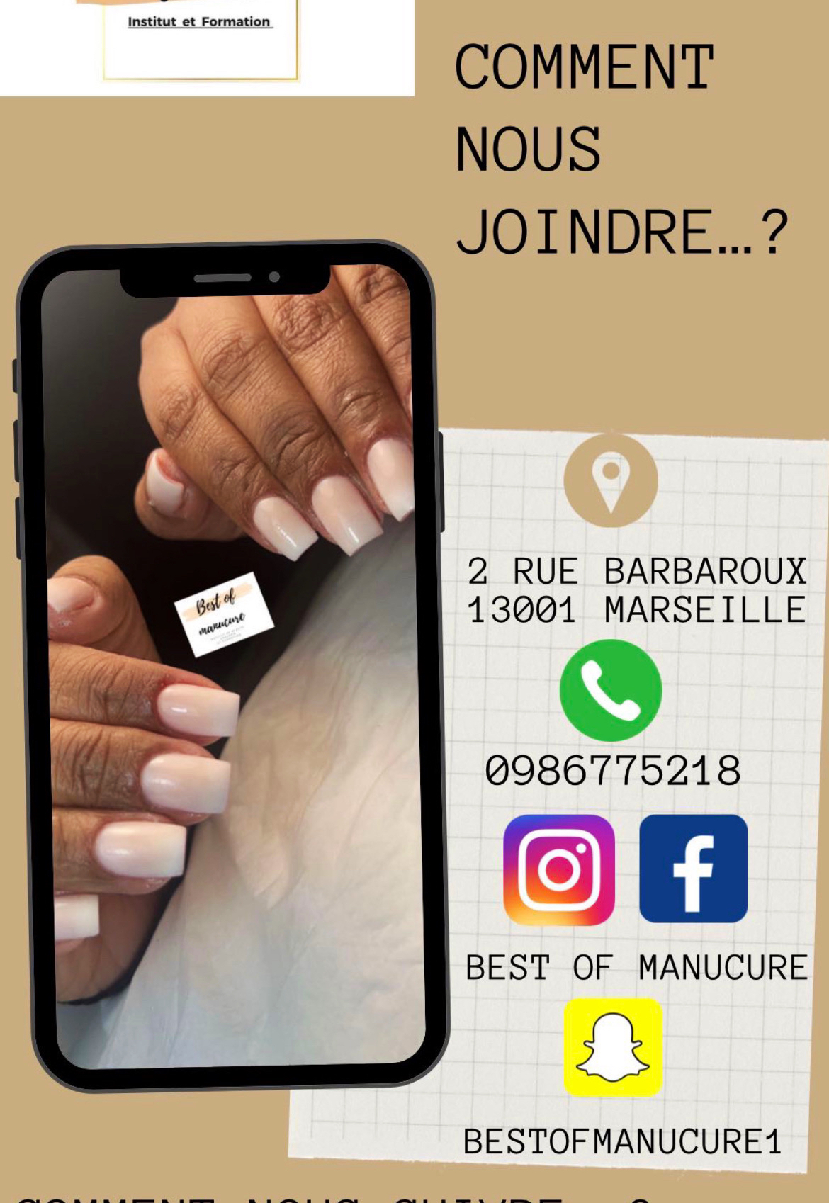 Best Of Manicure Institut, Onglerie Et Formation - Marseille